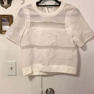 Rebecca Taylor White Top